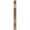 Ekena Millwork 5 1/2-in W x 48-in D x 48-in H Balboa Slat Rough Cedar Woodgrain TimberThane Outlooker, Primed Tan OUTUR055X48X48BOA24RCPR - alternate 4
